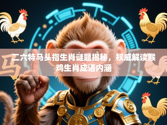二六特马头指生肖谜题揭秘，权威解读猴鸡生肖成语内涵