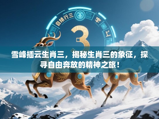 雪峰插云生肖三，揭秘生肖三的象征，探寻自由奔放的精神之旅！