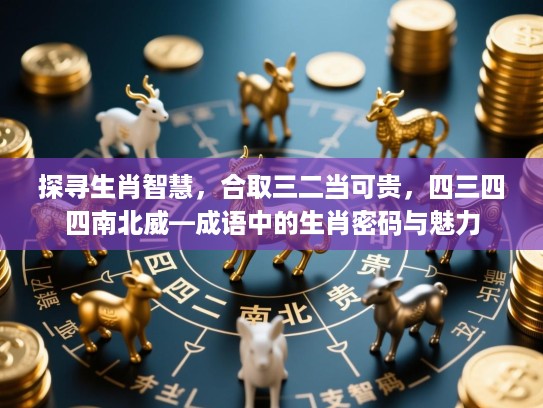 探寻生肖智慧,合取三二当可贵,四三四四南北威—成语中的生肖密码与魅力 探寻生肖智慧,合取三二当可贵,四三四四南北威—成语中的生肖密码与魅力