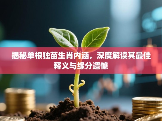 揭秘单根独苗生肖内涵，深度解读其最佳释义与缘分遗憾