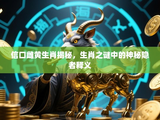 信口雌黄生肖揭秘，生肖之谜中的神秘隐者释义