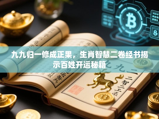 九九归一修成正果,生肖智慧二卷经书揭示百姓开运秘籍 九九归一修成正果,生肖智慧二卷经书揭示百姓开运秘籍