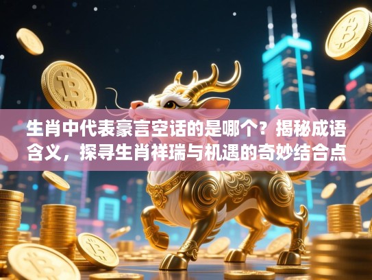 生肖中代表豪言空话的是哪个？揭秘成语含义，探寻生肖祥瑞与机遇的奇妙结合点！