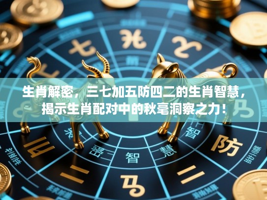 生肖解密,三七加五防四二的生肖智慧,揭示生肖配对中的秋毫洞察之力! 生肖解密,三七加五防四二的生肖智慧,揭示生肖配对中的秋毫洞察之力!