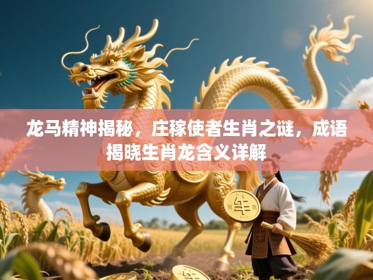 龙马精神揭秘,庄稼使者生肖之谜,成语揭晓生肖龙含义详解 龙马精神揭秘,庄稼使者生肖之谜,成语揭晓生肖龙含义详解