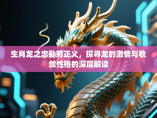 生肖龙之忠勤劳正义,探寻龙的激情与收敛性格的深层解读 生肖龙之忠勤劳正义,探寻龙的激情与收敛性格的深层解读