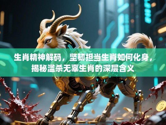 生肖精神解码,坚韧担当生肖如何化身,揭秘滥杀无辜生肖的深层含义 生肖精神解码,坚韧担当生肖如何化身,揭秘滥杀无辜生肖的深层含义