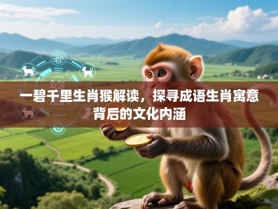 一碧千里生肖猴解读，探寻成语生肖寓意背后的文化内涵