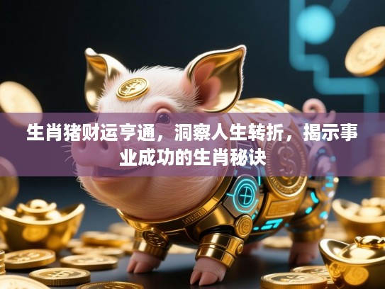 生肖猪财运亨通，洞察人生转折，揭示事业成功的生肖秘诀