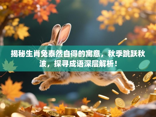 揭秘生肖兔泰然自得的寓意,秋季跳跃秋波,探寻成语深层解析! 揭秘生肖兔泰然自得的寓意,秋季跳跃秋波,探寻成语深层解析!