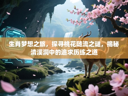 生肖梦想之旅，探寻桃花随流之谜，揭秘清溪洞中的追求历练之道