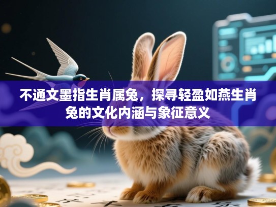 不通文墨指生肖属兔，探寻轻盈如燕生肖兔的文化内涵与象征意义