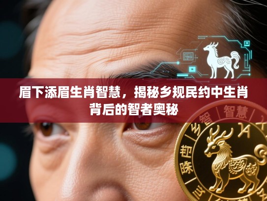 眉下添眉生肖智慧，揭秘乡规民约中生肖背后的智者奥秘