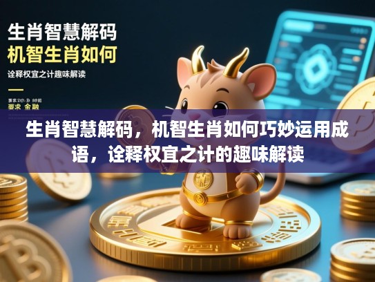 生肖智慧解码，机智生肖如何巧妙运用成语，诠释权宜之计的趣味解读