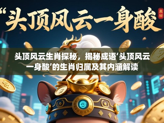 头顶风云生肖探秘，揭秘成语‘头顶风云一身酸’的生肖归属及其内涵解读