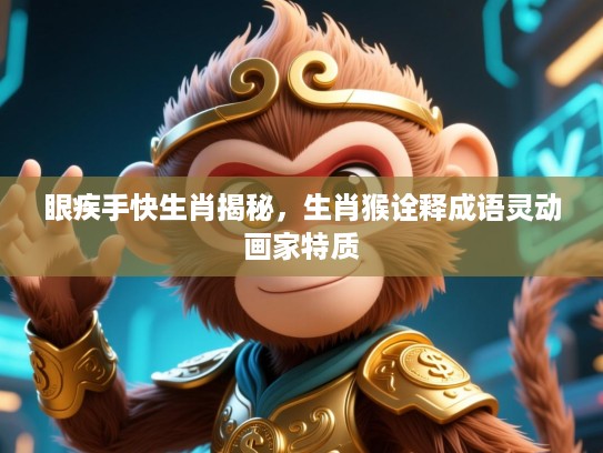 眼疾手快生肖揭秘，生肖猴诠释成语灵动画家特质