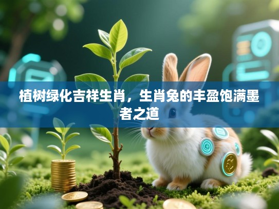 植树绿化吉祥生肖，生肖兔的丰盈饱满墨者之道