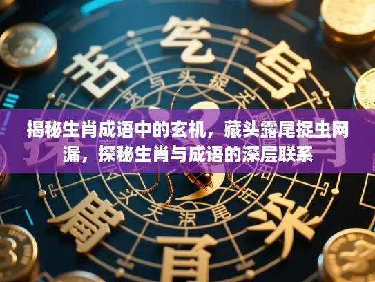 揭秘生肖成语中的玄机，藏头露尾捉虫网漏，探秘生肖与成语的深层联系