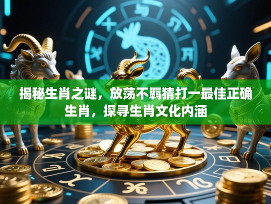 揭秘生肖之谜，放荡不羁猜打一最佳正确生肖，探寻生肖文化内涵