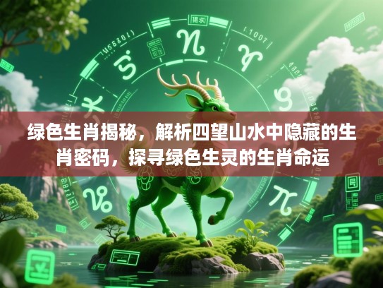 绿色生肖揭秘，解析四望山水中隐藏的生肖密码，探寻绿色生灵的生肖命运