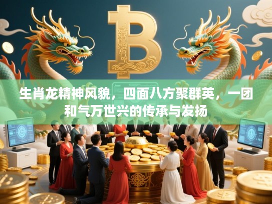 生肖龙精神风貌，四面八方聚群英，一团和气万世兴的传承与发扬